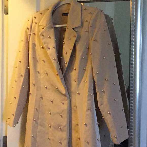 Petite Pearl Blazer Dress - Picture 3 of 3